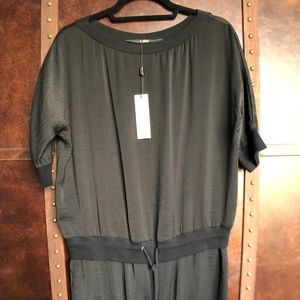 Sporty cut silk dress from Cut 25